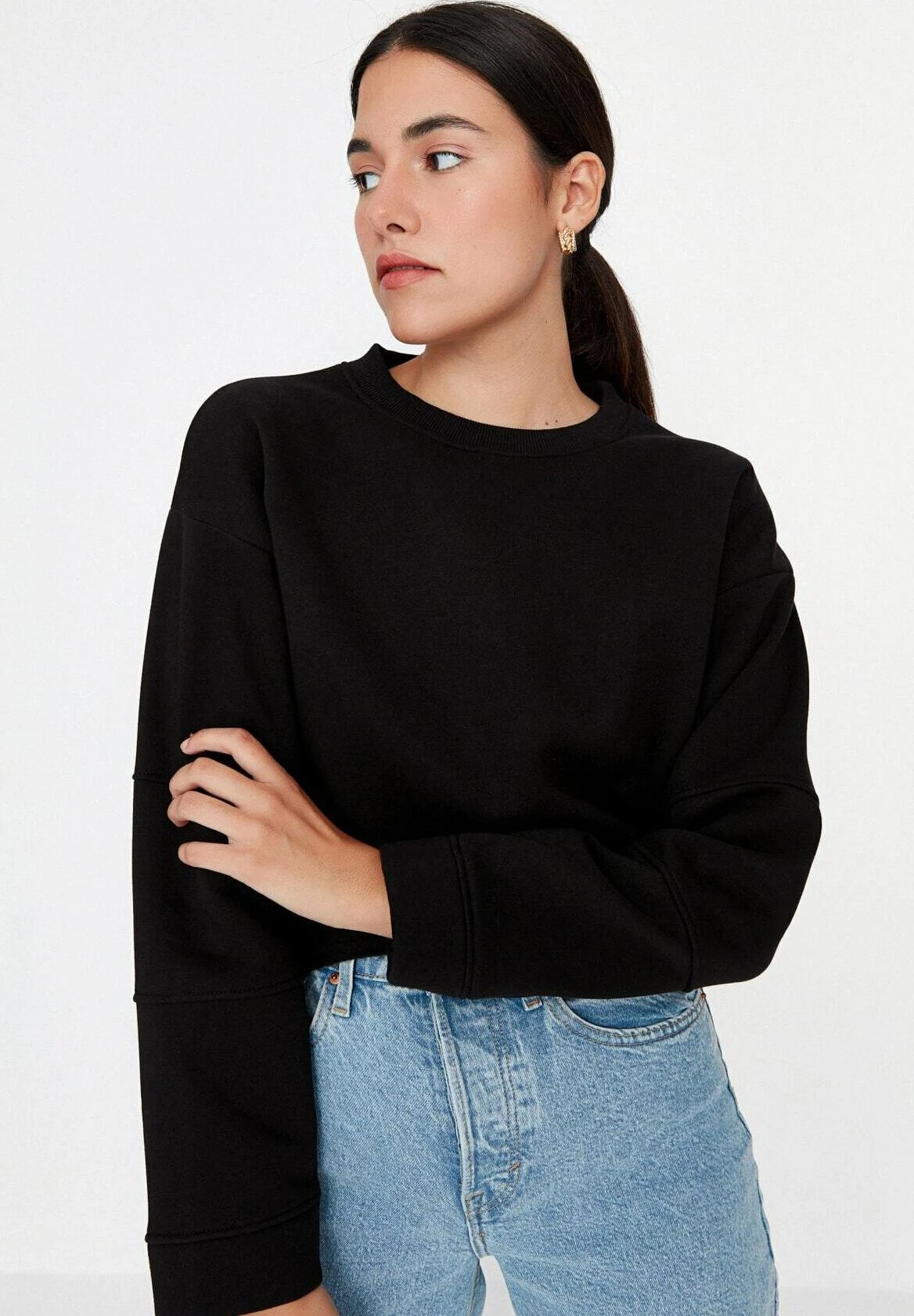 Trendyol Gewoontjes - Sudadera - Black