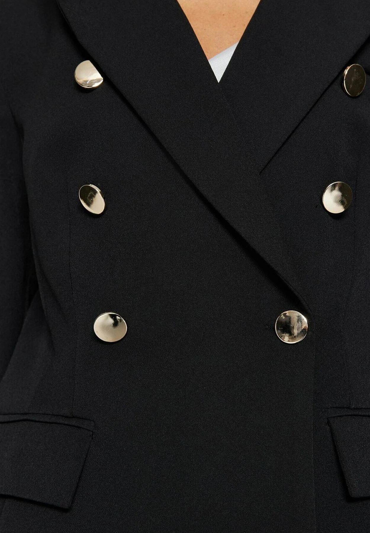 Trendyol Bedrijf - Abrigo Corto - Black - Imagen 6