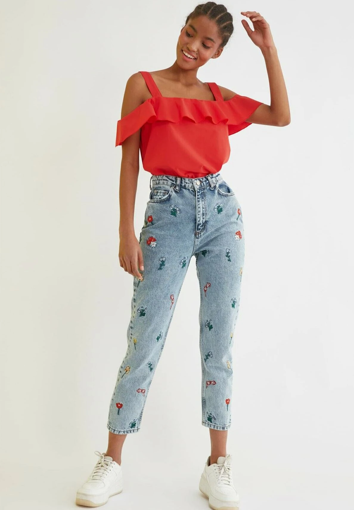 Trendyol Vaqueros Slim Fit - Blue - Imagen 2