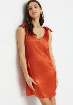 Trendyol Stijlvol/Nacht - Vestido De Cóctel - Brown