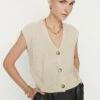 Trendyol Chaleco - Beige