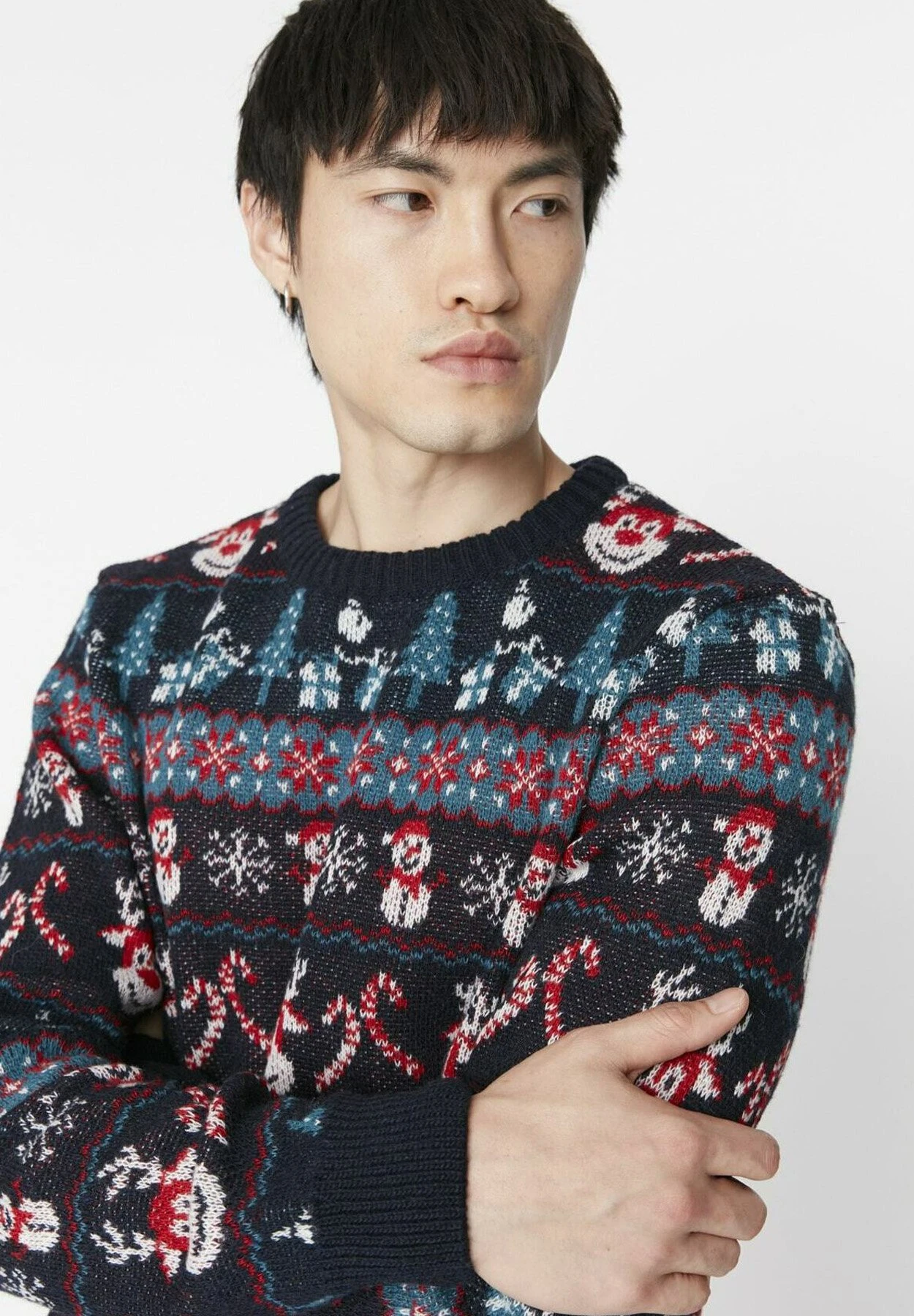 Trendyol Christmas - Jersey De Punto - Pink - Imagen 3