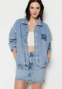 Trendyol Chaqueta Vaquera - Blue