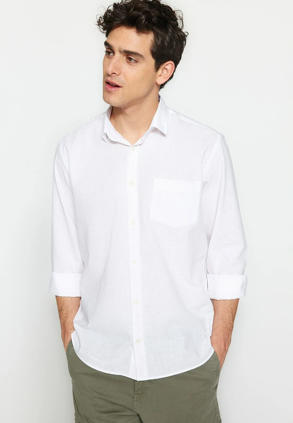 Trendyol Camisa - White