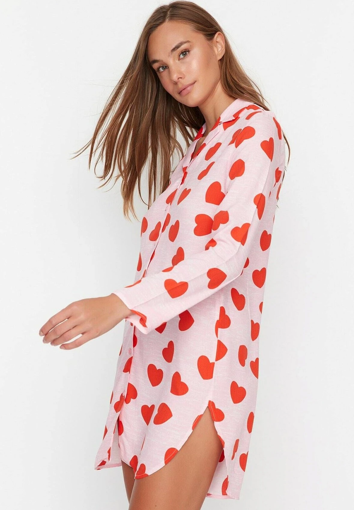 Trendyol Camisón - Red - Imagen 5