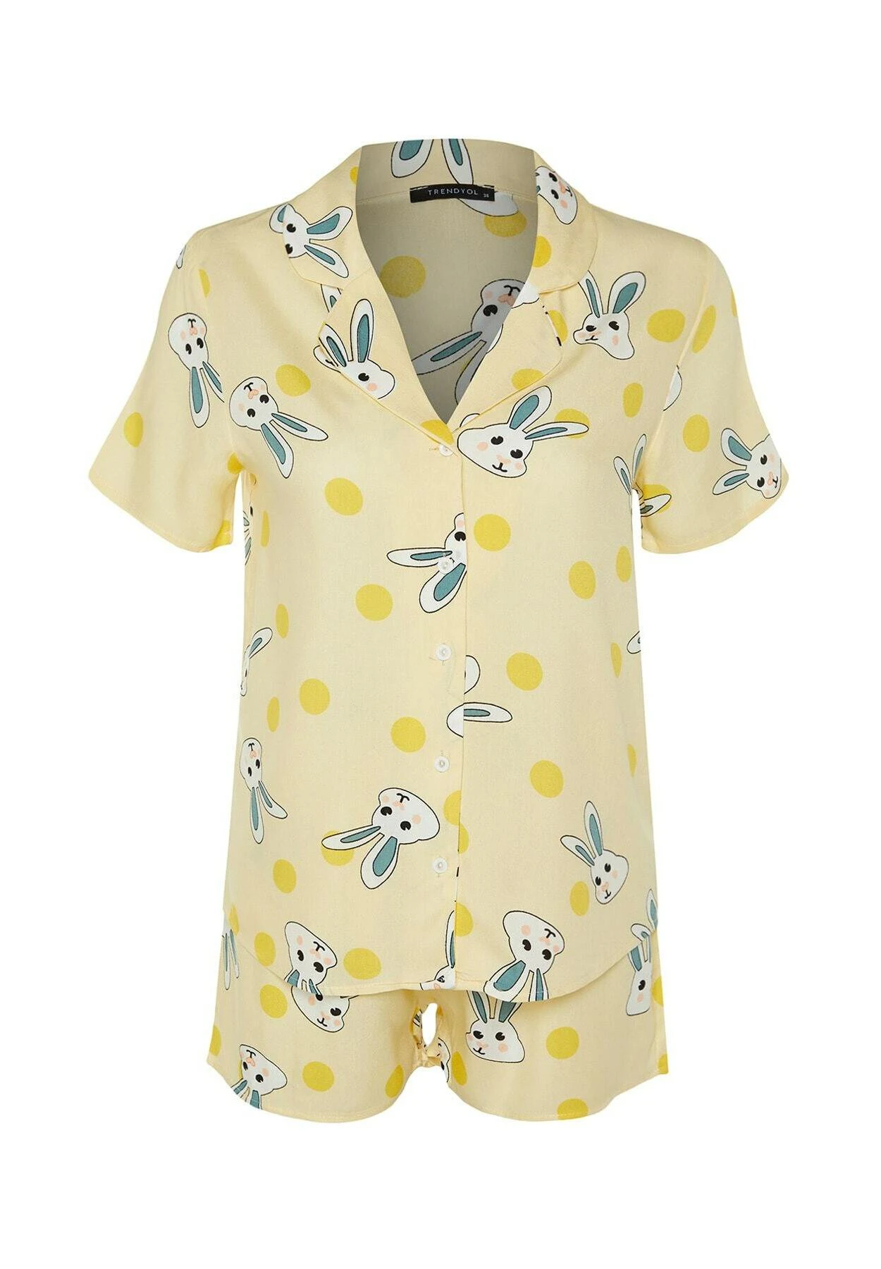 Trendyol Set - Pijama - Yellow - Imagen 7