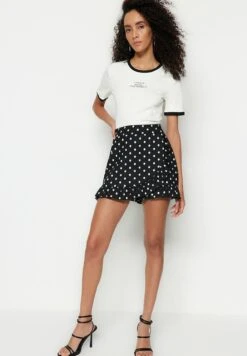 Trendyol Gewoontjes - Falda Cruzada - Black