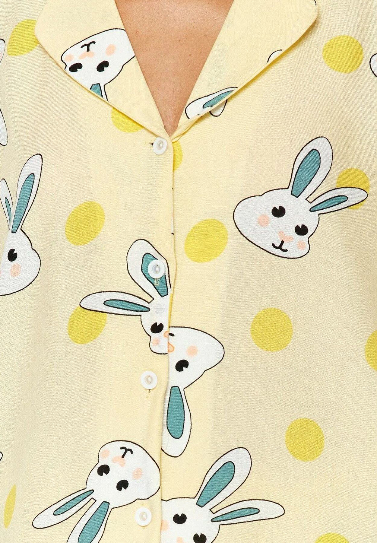 Trendyol Set - Pijama - Yellow - Imagen 3