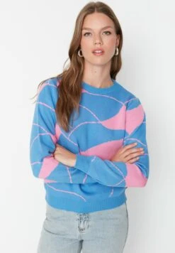 Trendyol Jersey De Punto - Blue