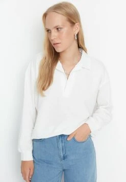 Trendyol Jersey De Punto - White