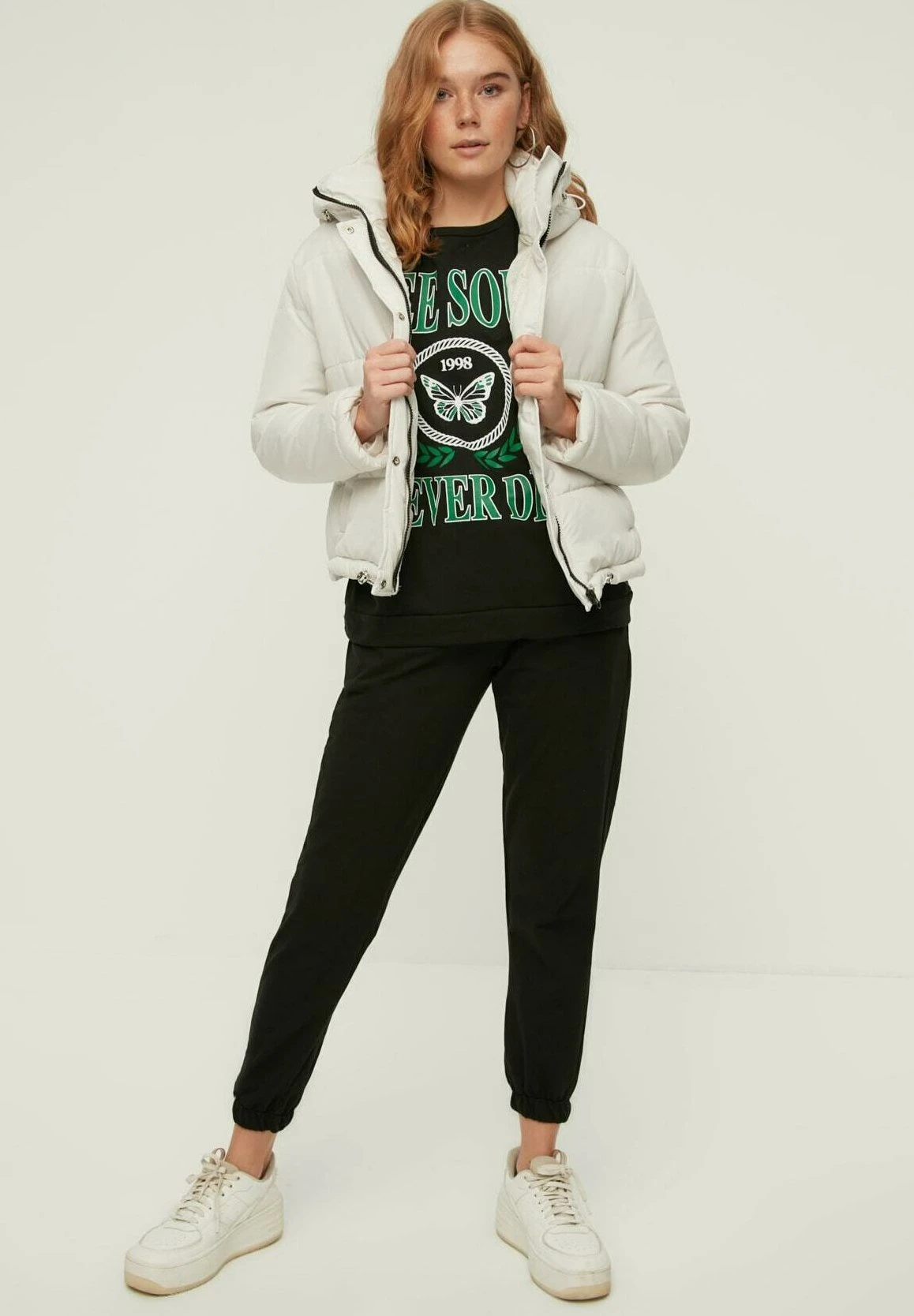 Trendyol Chaqueta De Invierno - Gray - Imagen 2