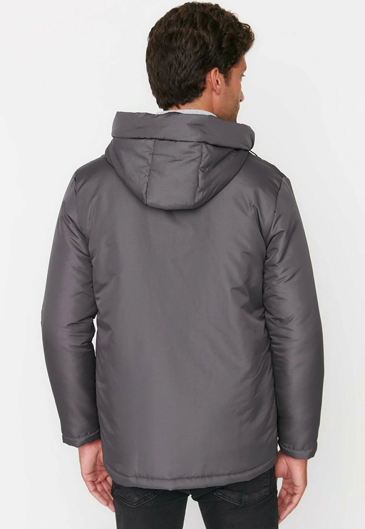 Trendyol Chaqueta De Invierno - Gray - Imagen 2