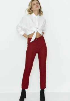 Trendyol Pantalones - Brown