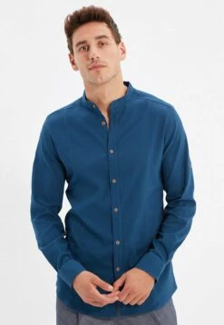 Trendyol Camisa - Navy Blue
