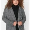 Plus Size - Blazer - Gray