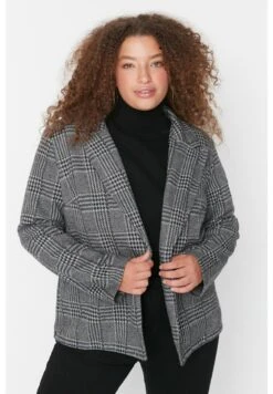 Plus Size - Blazer - Gray