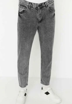 Trendyol Vaqueros Slim Fit - Grey