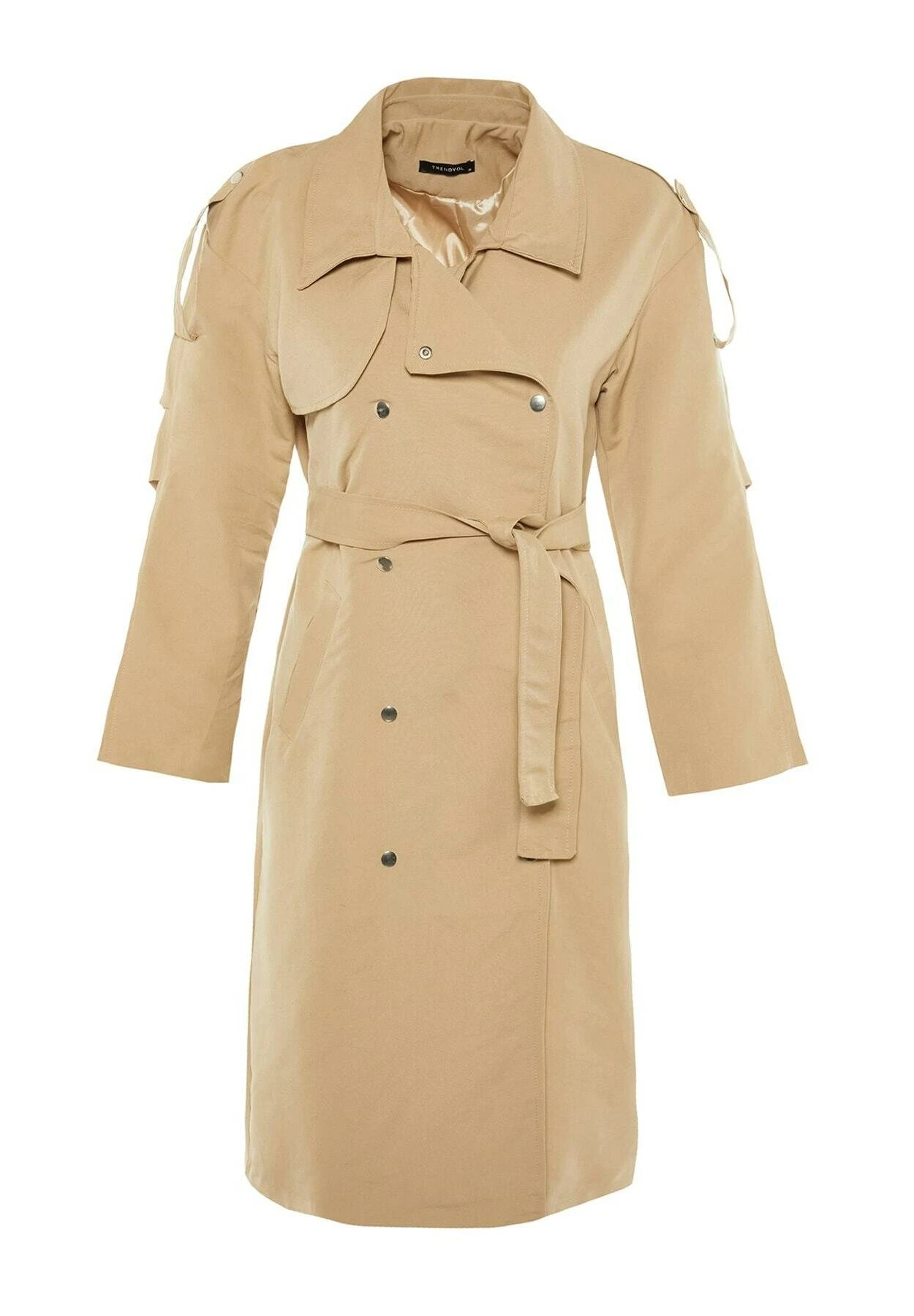 Trendyol Gabardina - Beige - Imagen 6