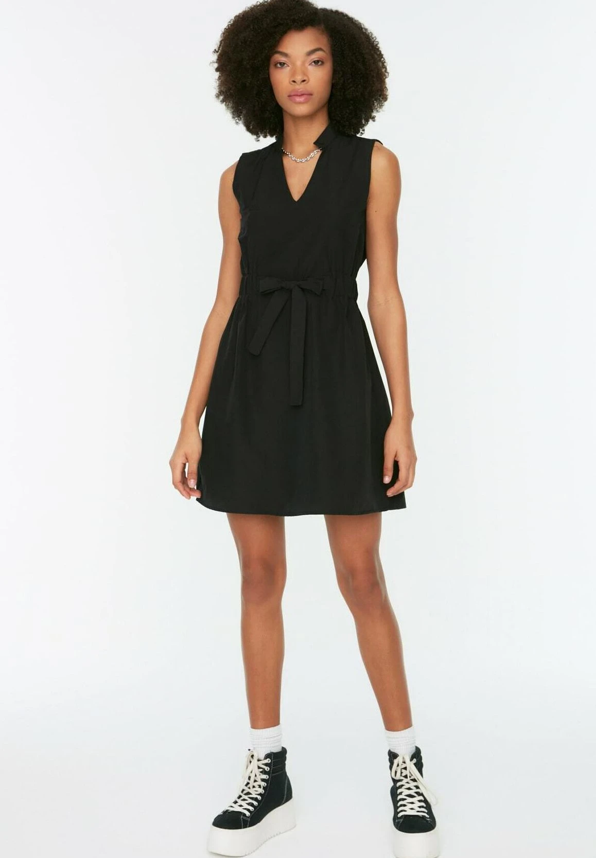 Trendyol Vestido Informal - Black - Imagen 2