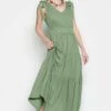 Trendyol Vestido Largo - Green