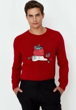 Trendyol Christmas - Sudadera - Red