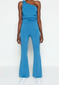 Trendyol Tweedelige Set Stijlvol- Pantalones - Indigo