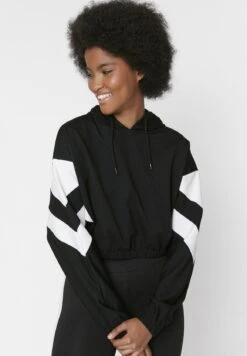 Trendyol Jersey Con Capucha - Black