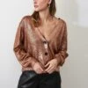 Trendyol Chaqueta De Punto - Metallic