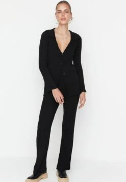 Trendyol Two Piece Set - Pijama - Black