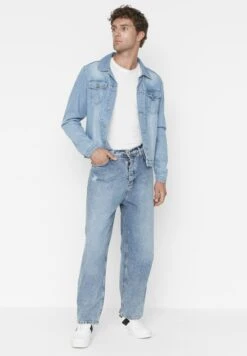 Trendyol Vaqueros Boyfriend - Blue