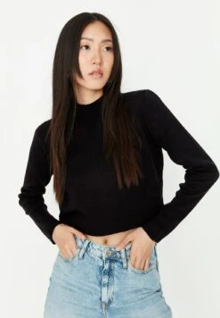 Trendyol Jersey De Punto - Black