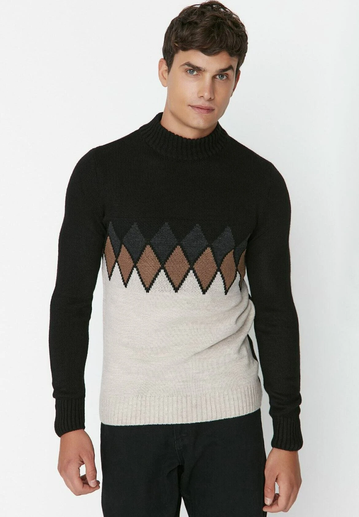 Trendyol Jersey De Punto - Black