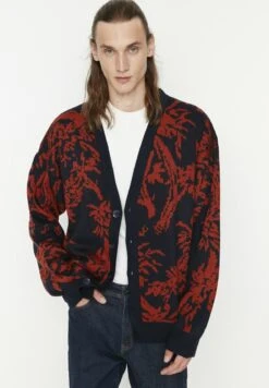 Trendyol Chaqueta De Punto - Navy Blue