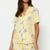 Trendyol Set - Pijama - Yellow