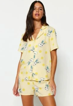 Trendyol Set - Pijama - Yellow