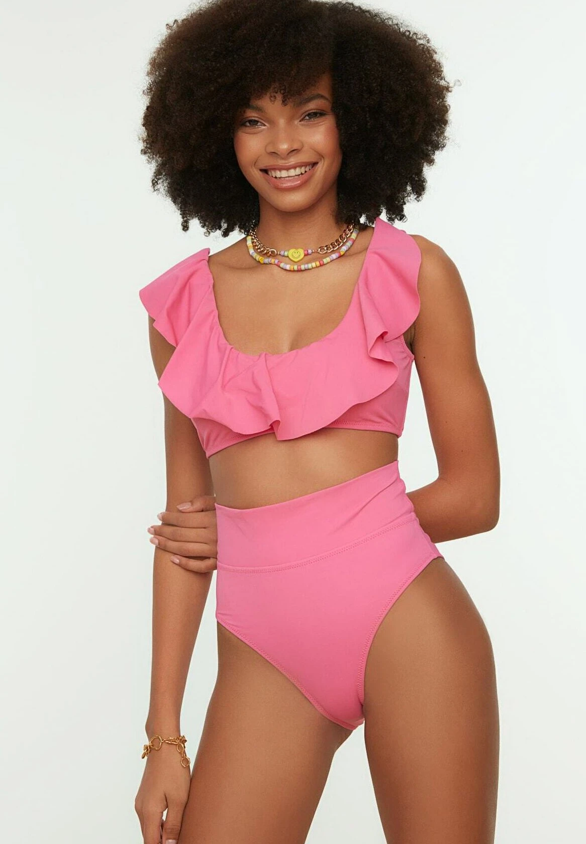 Trendyol Braguita De Bikini - Pink - Imagen 3