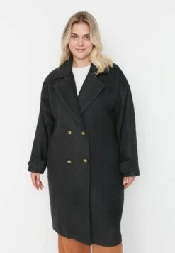 Plus Size - Abrigo Clásico - Gray