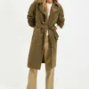 Trendyol Gabardina - Khaki
