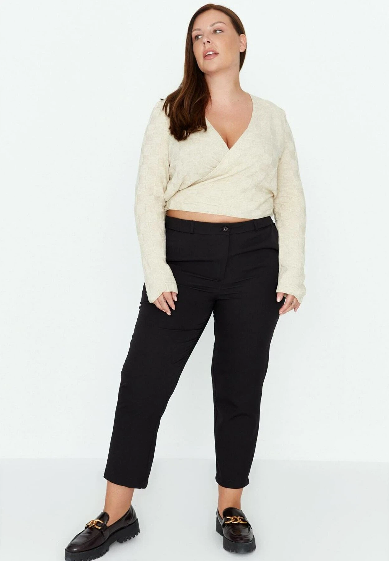 Plus Size- Pantalones - Black - Imagen 2