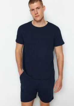 Trendyol Set Lounge - Pijama - Navy Blue