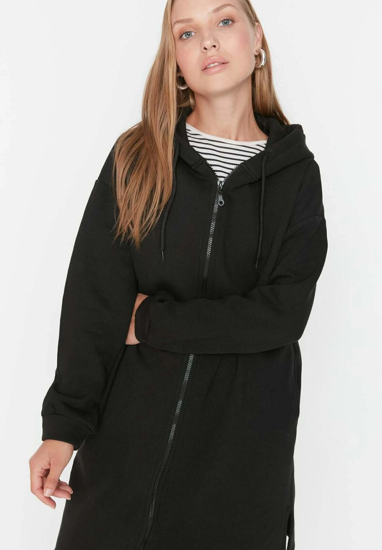 Sudadera Con Cremallera - Black - Imagen 4