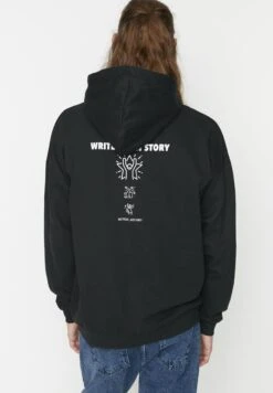 Trendyol Jersey Con Capucha - Black