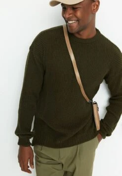 Trendyol Jersey De Punto - Khaki