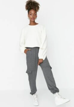 Trendyol Pantalones Deportivos - Gray