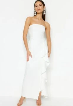 Trendyol Evening - Vestido De Fiesta - Cream