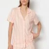 Trendyol Set - Pijama - Salmon