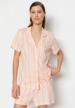 Trendyol Set - Pijama - Salmon