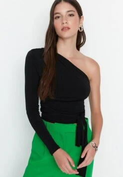 Trendyol Camiseta De Manga Larga - Black