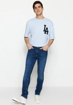 Trendyol Vaqueros Pitillo - Blue