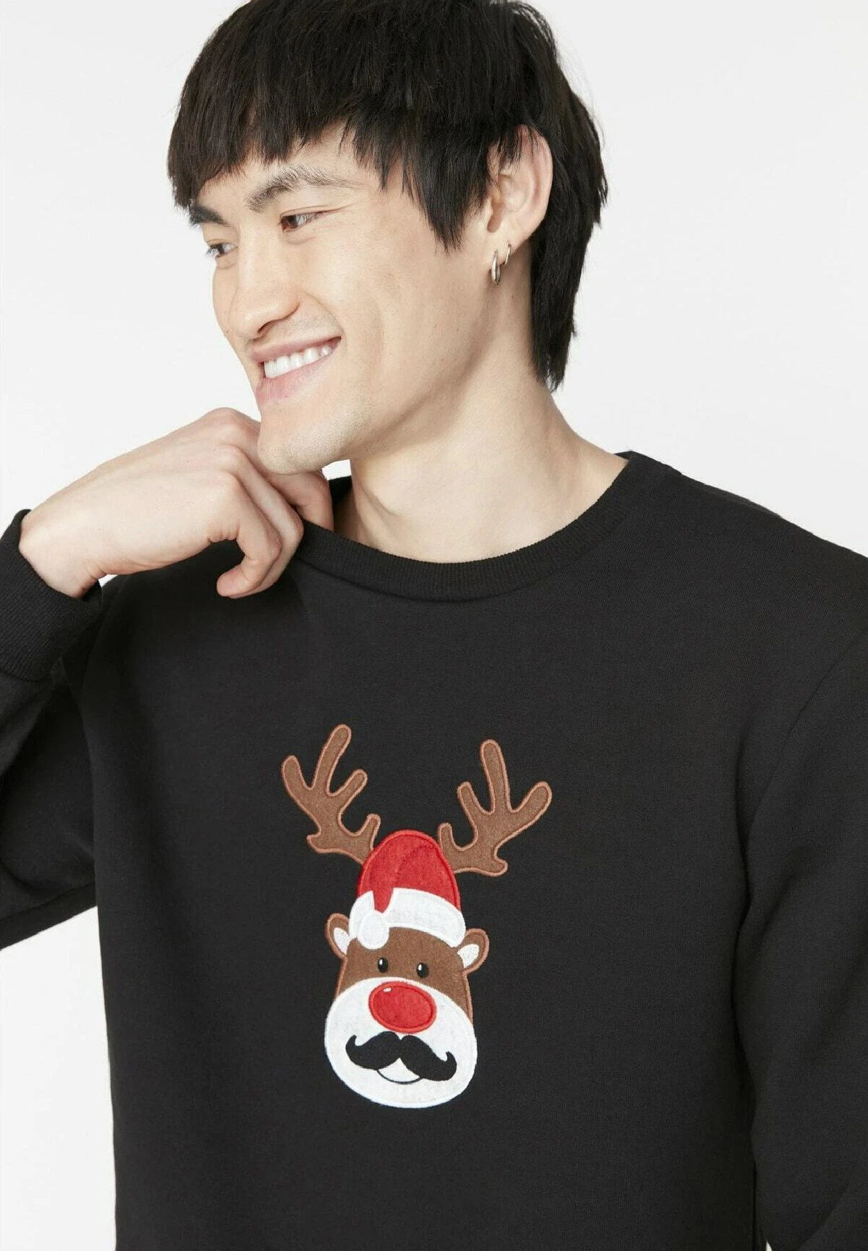 Trendyol Sudadera - Black - Imagen 3